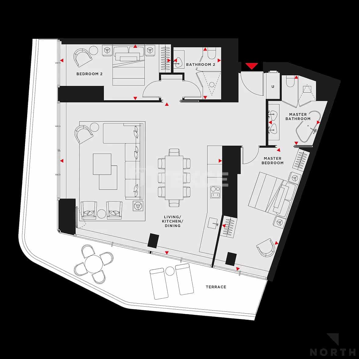 4 Zimmer Wohnung zu verkaufen in Barcelona Stadt mit Pool Garage - 5.665.000 € (Ref: 10176103)
