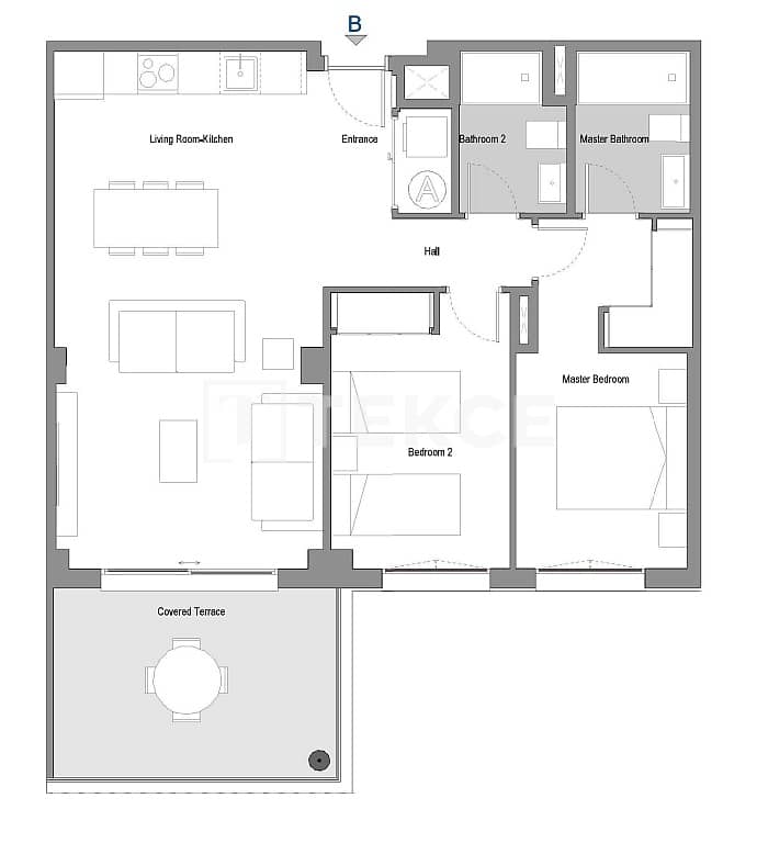 2 camera da letto Appartamento in vendita in Cerro del Aguila con piscina - 345.000 € (Rif: 10179678)