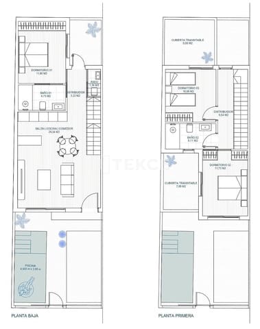 3 soveværelse Villa til salg i Torre-Pacheco med swimmingpool garage - € 296.000 (Ref: 10186244)