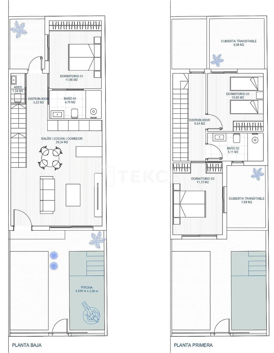 3 soveværelse Villa til salg i Torre-Pacheco med swimmingpool garage - € 296.000 (Ref: 10186244)