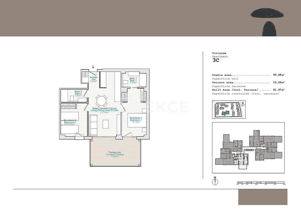 2 bedroom Flat for sale in Denia with pool - € 344,000 (Ref: 8964565)