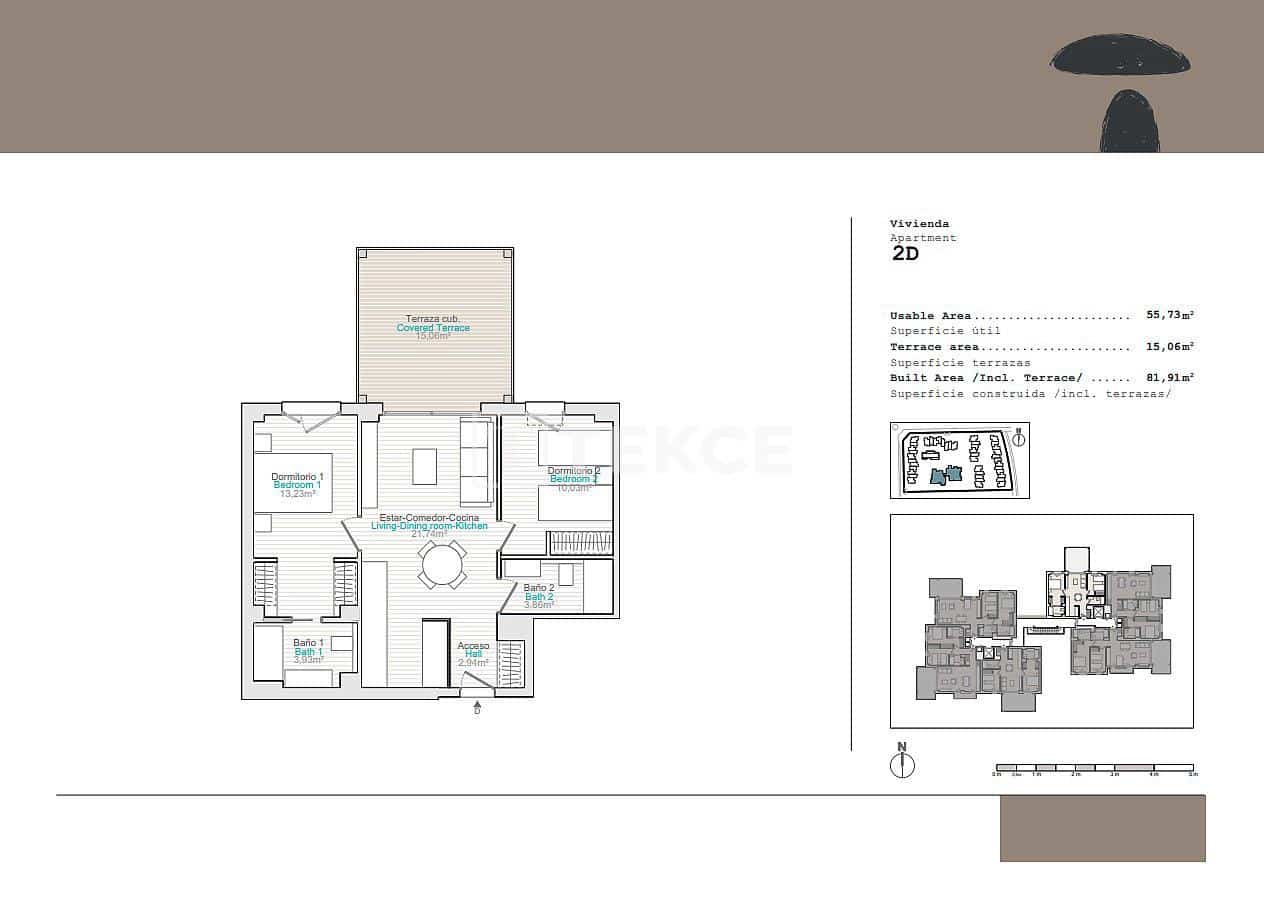 2 bedroom Flat for sale in Denia with pool - € 344,000 (Ref: 8964565)