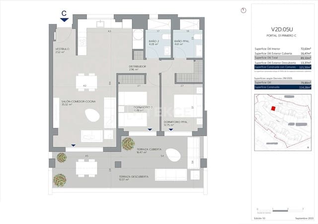 2 chambre Appartement à vendre à Bahía Dorada, Estepona avec piscine - 400 000 € (Ref: 8964580)