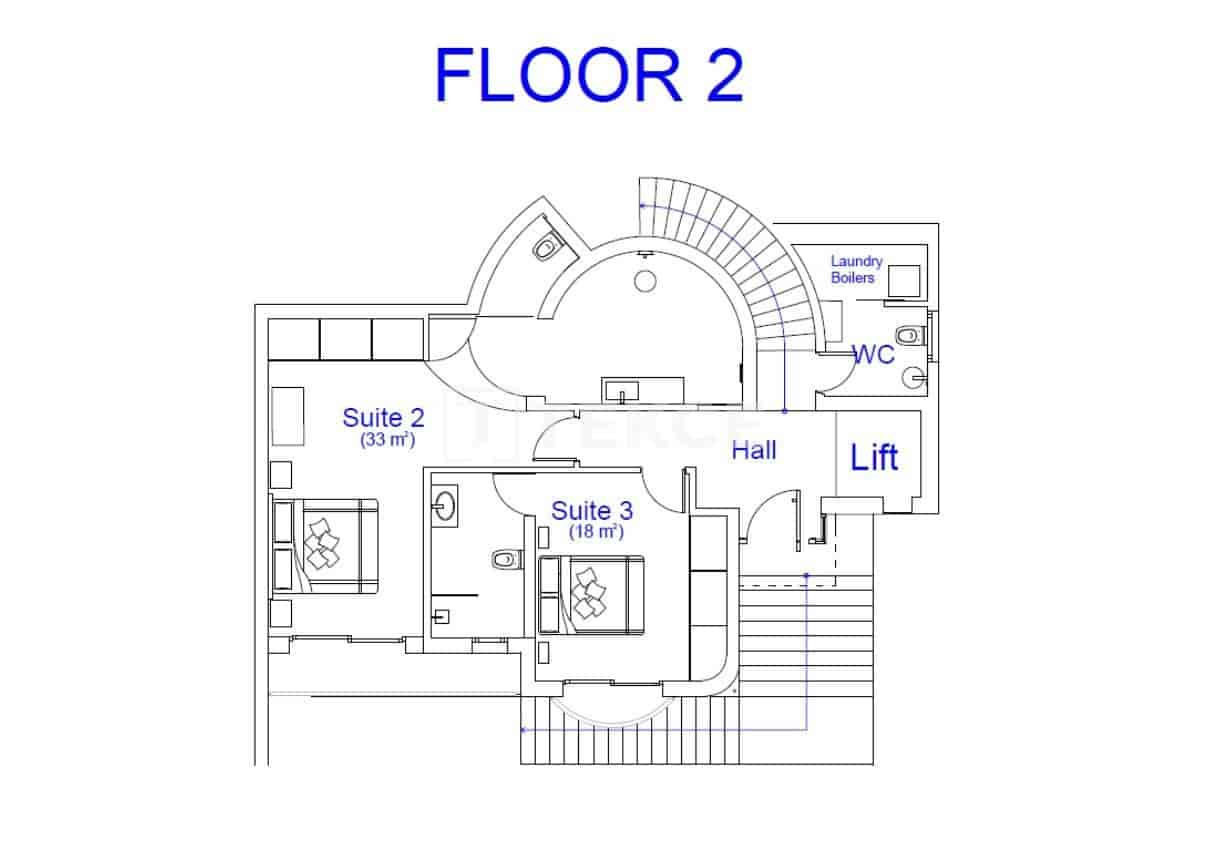 4 sovrum Villa till salu i Altea med pool - 1 750 000 € (Ref: 8964588)