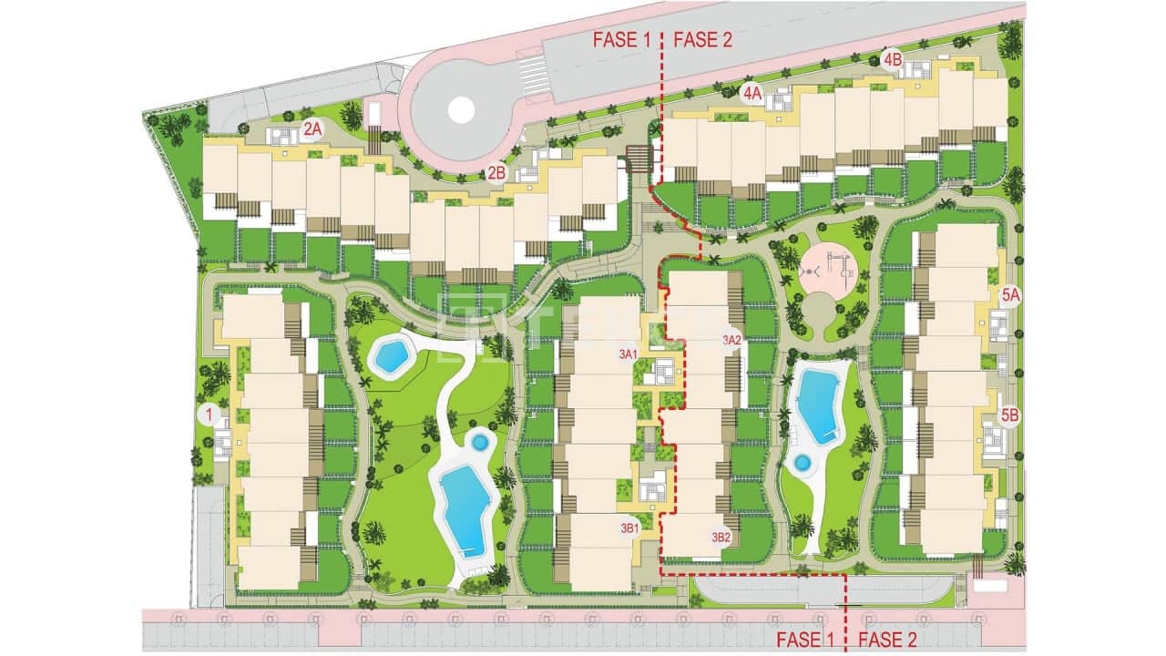 2 makuuhuone Asunto myytävänä paikassa San Juan de los Terreros mukana uima-altaan - 183 000 € (Ref: 8964591)