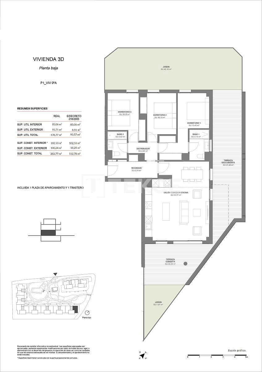 3 soveværelse Lejlighed til salg i Torre de Benagalbon med swimmingpool - € 531.000 (Ref: 8964605)