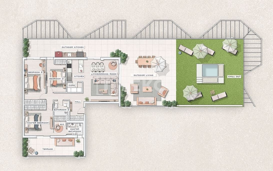 3 sovrum Lägenhet till salu i Las Lagunas de Mijas med pool - 561 000 € (Ref: 8964609)