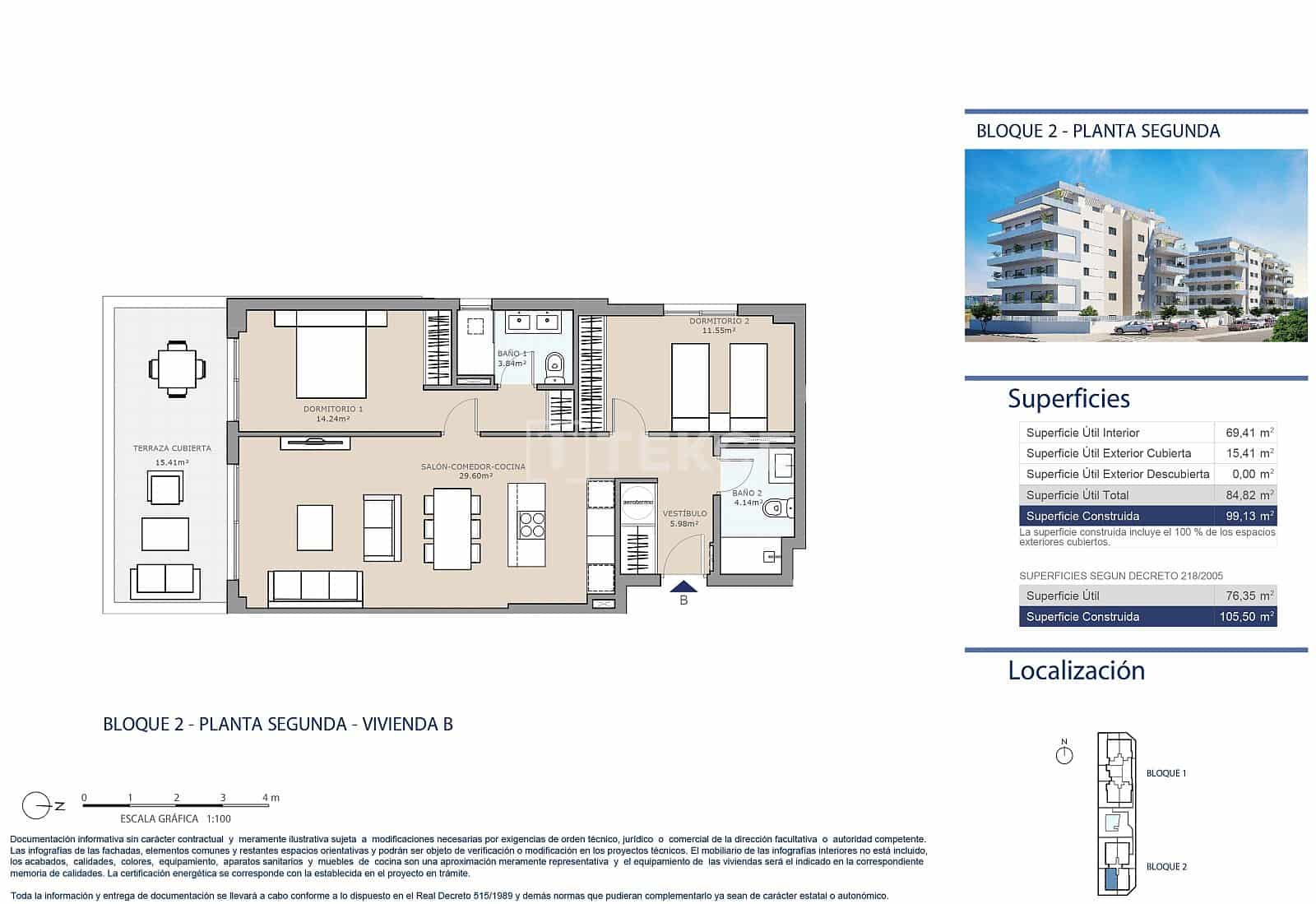 2 slaapkamer Flat te koop in Las Lagunas de Mijas met zwembad - € 379.000 (Ref: 8964612)