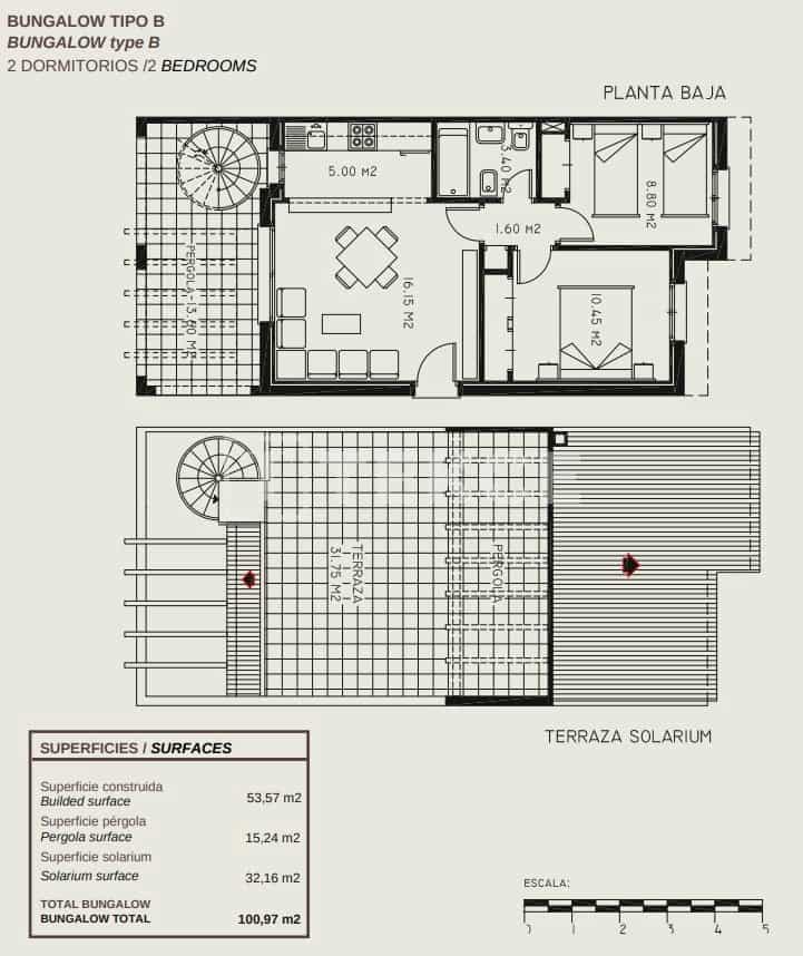 1 quarto Apartamento para venda em Calpe / Calp com piscina - 175 000 € (Ref: 8964616)