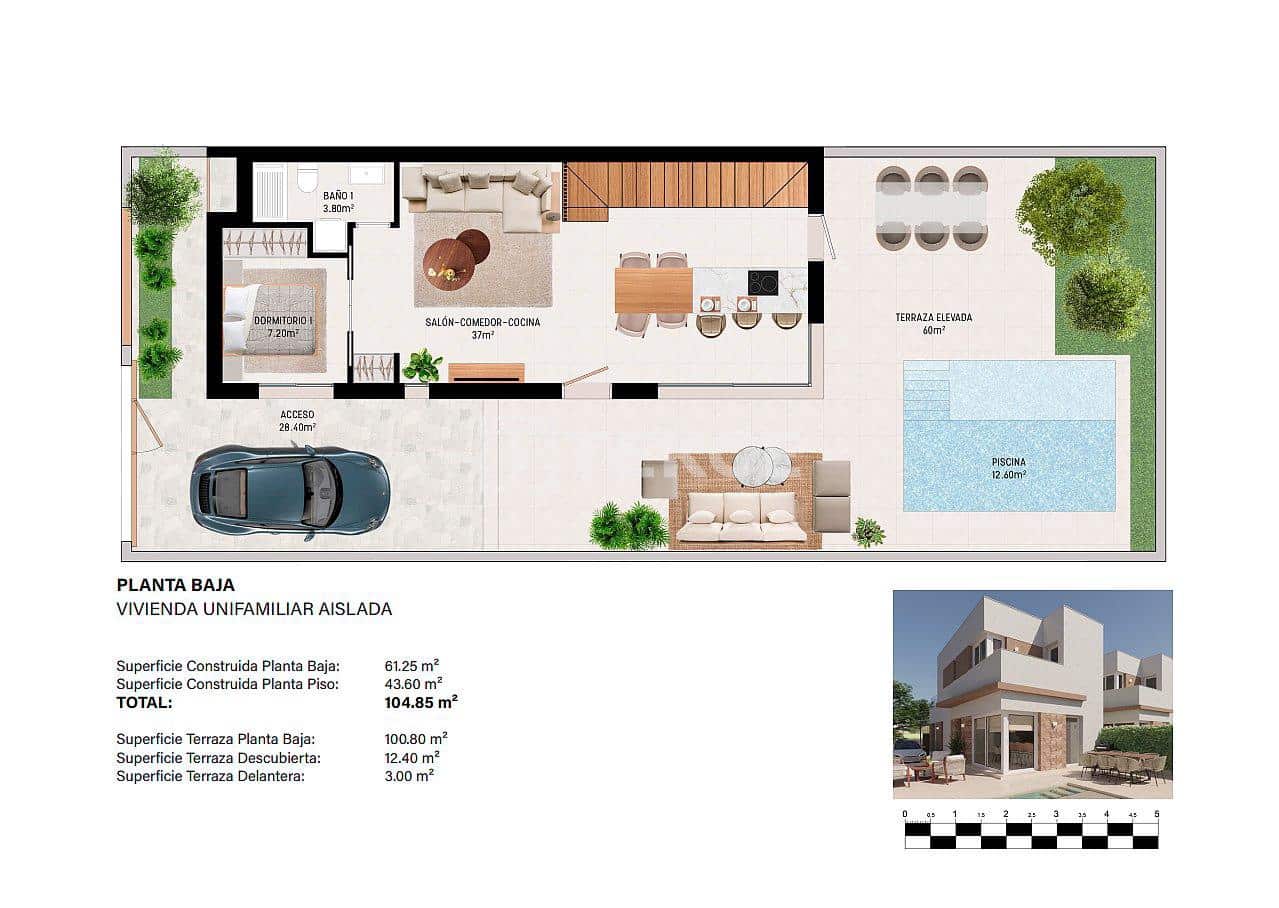 3 Zimmer Villa zu verkaufen in Rojales mit Pool - 429.000 € (Ref: 8964643)