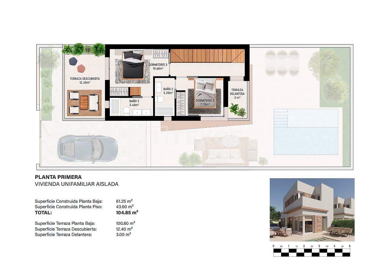 3 Zimmer Villa zu verkaufen in Rojales mit Pool - 429.000 € (Ref: 8964643)