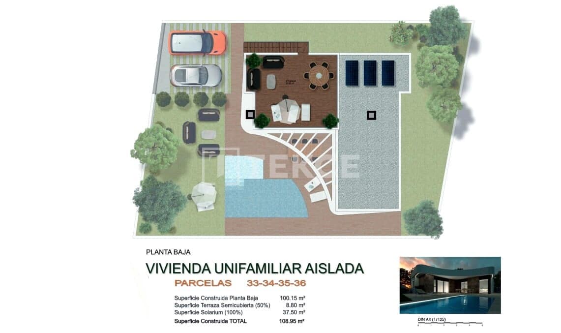 3 slaapkamer Villa te koop in Los Montesinos met zwembad - € 549.000 (Ref: 8964661)