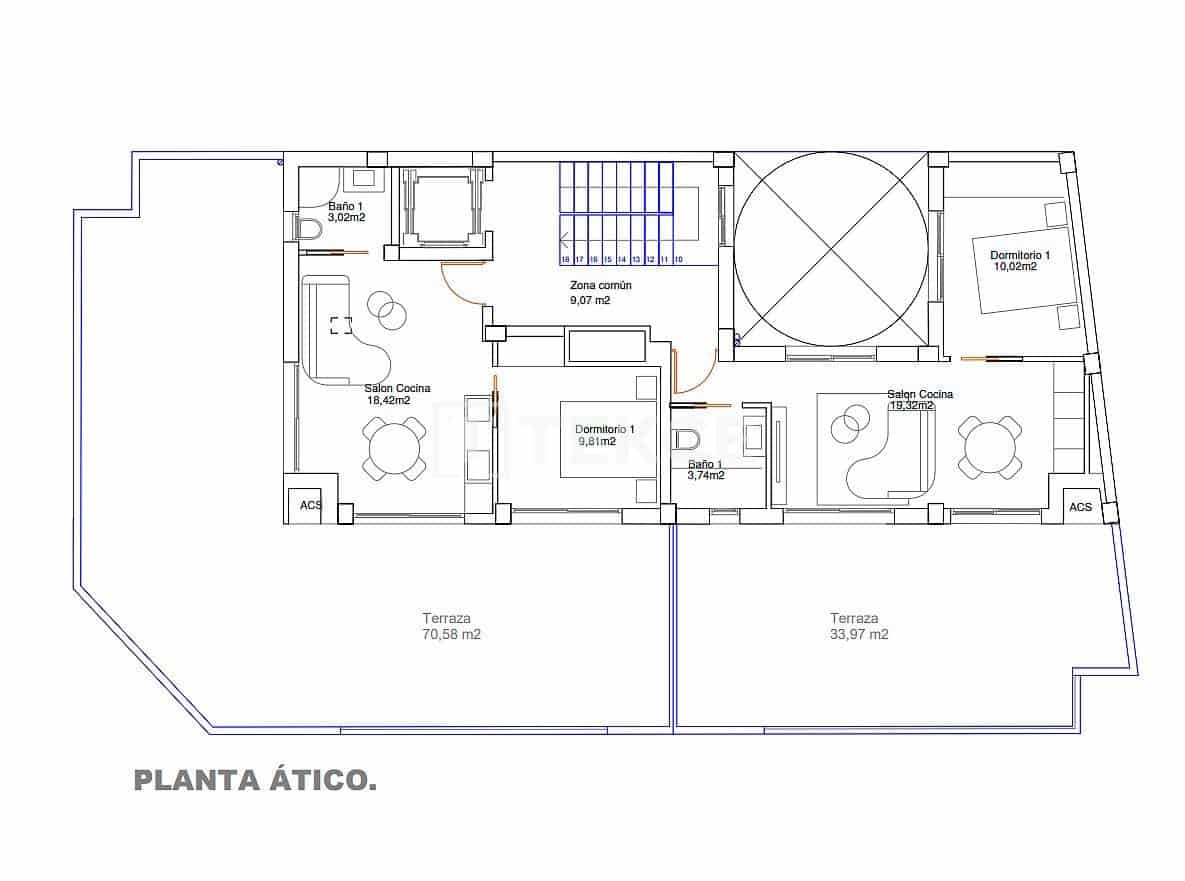 2 sovrum Lägenhet till salu i Guardamar del Segura - 230 000 € (Ref: 8964675)
