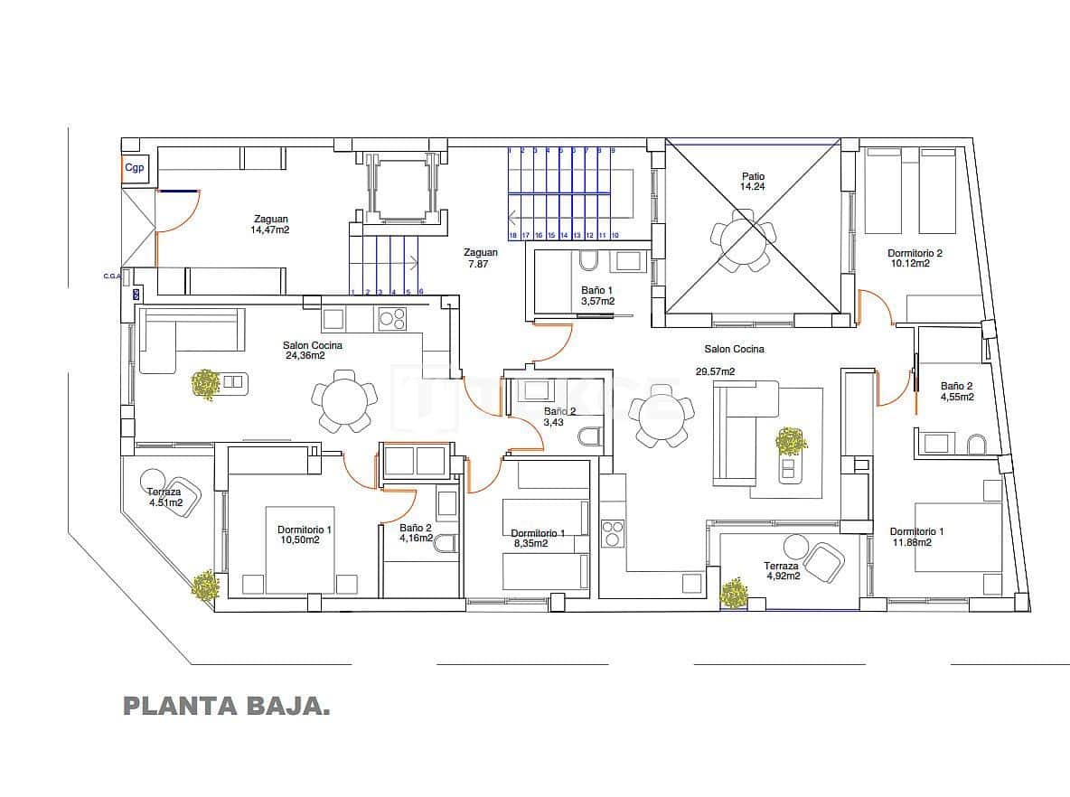 1 slaapkamer Flat te koop in Guardamar del Segura - € 265.000 (Ref: 8964676)