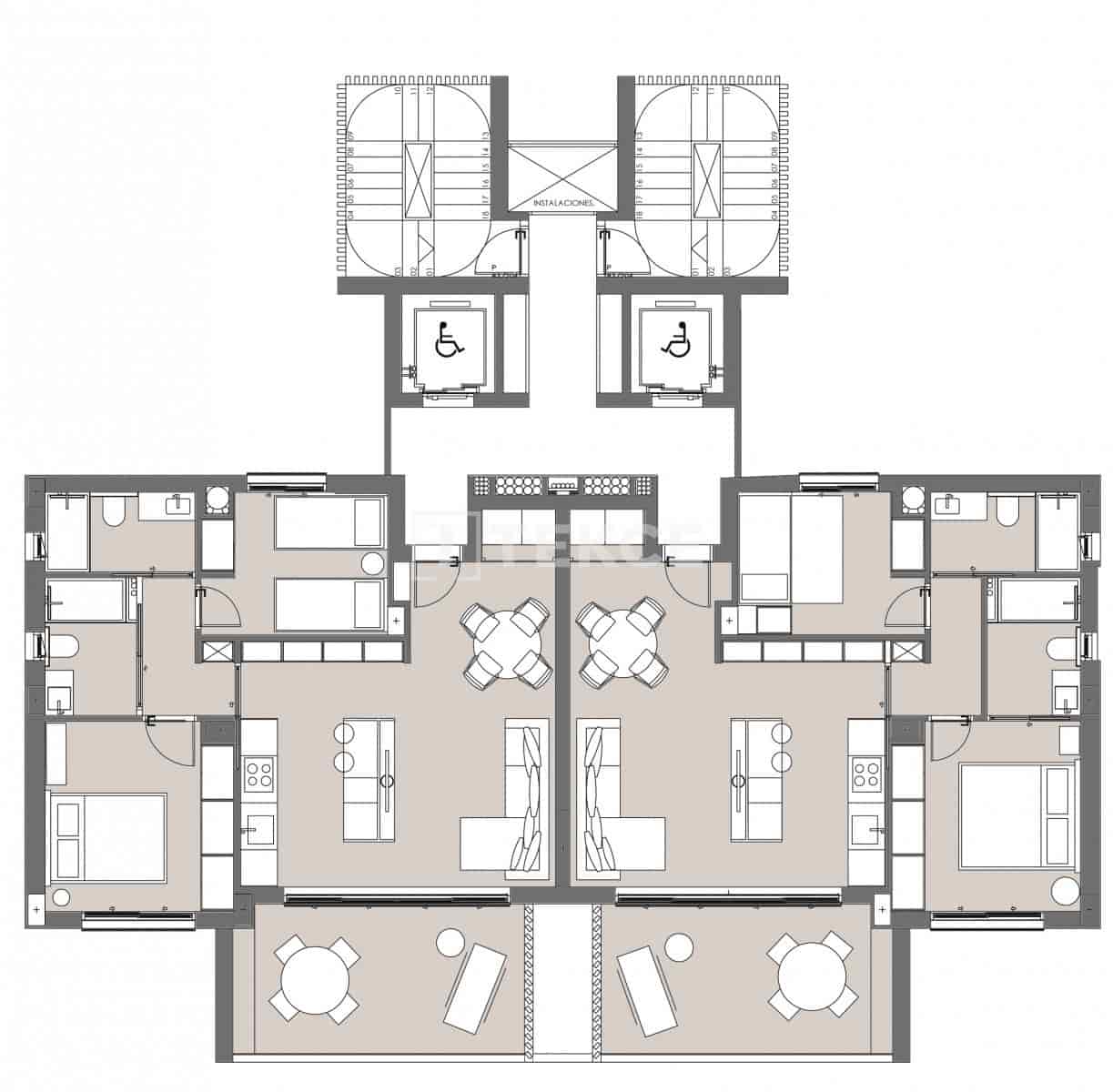 2 sovrum Lägenhet till salu i Guardamar del Segura med pool - 270 000 € (Ref: 8964686)