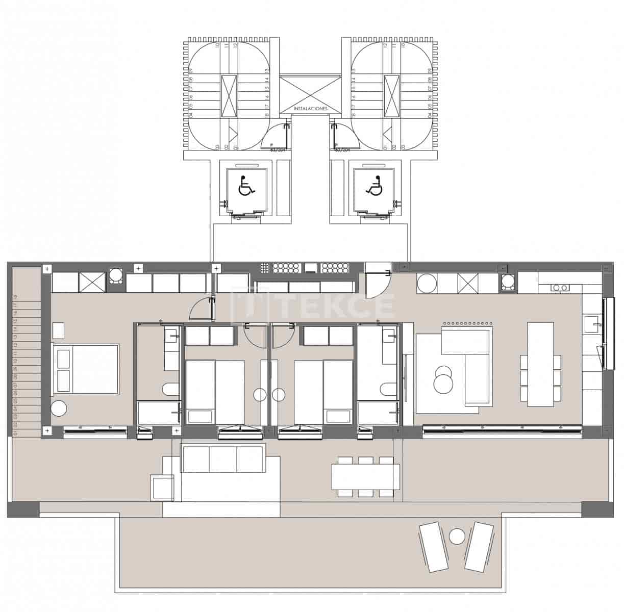 2 sovrum Lägenhet till salu i Guardamar del Segura med pool - 270 000 € (Ref: 8964686)