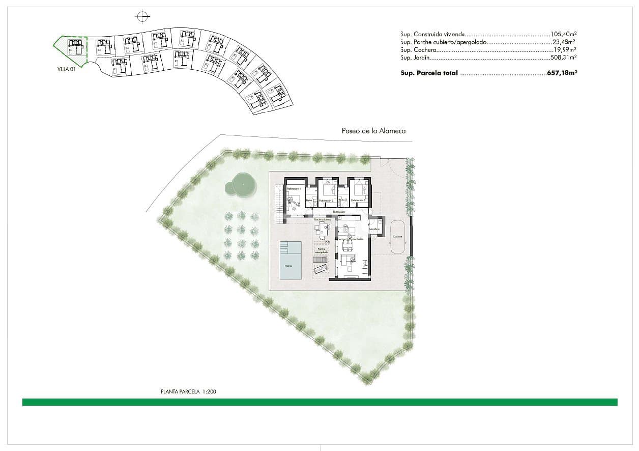 3 camera da letto Villa in vendita in Fuente Alamo de Murcia con piscina - 345.000 € (Rif: 8964691)