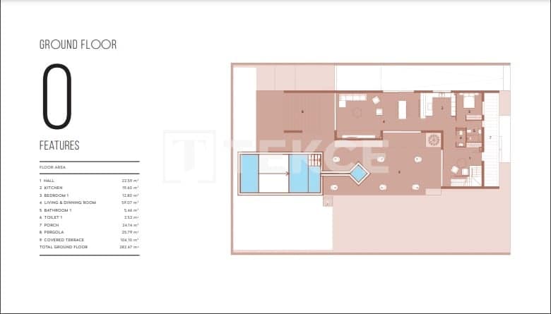 3 soveværelse Villa til salg i Canada de San Pedro med swimmingpool - € 964.000 (Ref: 8964717)