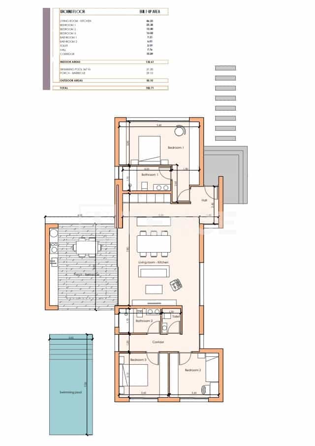 4 soveværelse Villa til salg i Canada de San Pedro med swimmingpool - € 574.000 (Ref: 8964719)