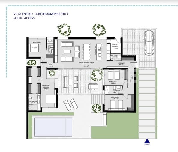 3 soveværelse Villa til salg i Canada de San Pedro med swimmingpool - € 479.000 (Ref: 8964721)