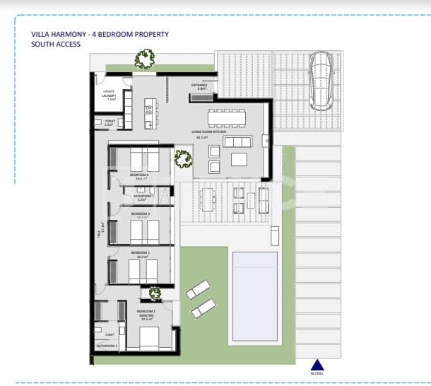 3 soveværelse Villa til salg i Canada de San Pedro med swimmingpool - € 479.000 (Ref: 8964721)