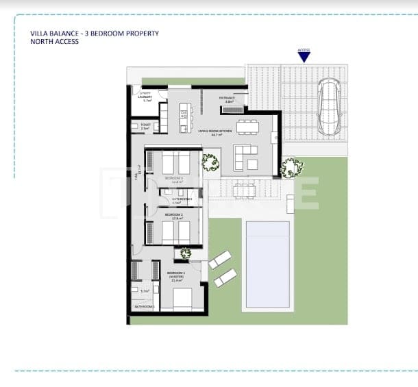 3 soveværelse Villa til salg i Canada de San Pedro med swimmingpool - € 479.000 (Ref: 8964721)