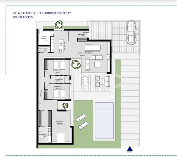 3 soveværelse Villa til salg i Canada de San Pedro med swimmingpool - € 479.000 (Ref: 8964721)