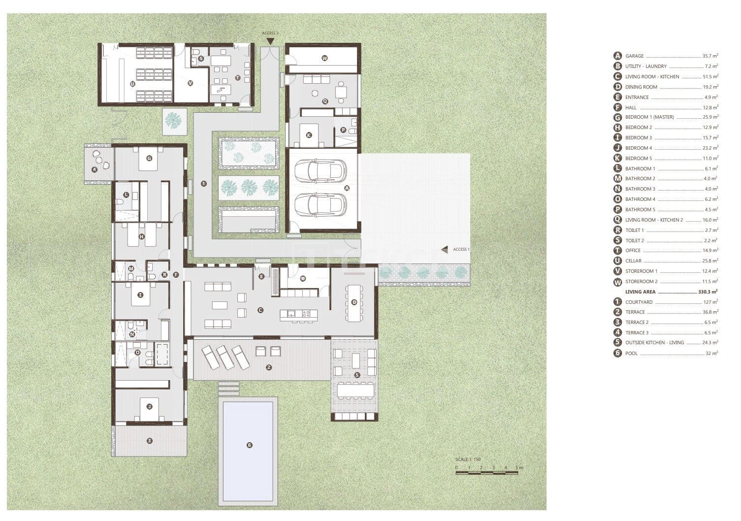 5 chambre Villa/Maison à vendre à Yecla avec piscine - 774 000 € (Ref: 8964724)