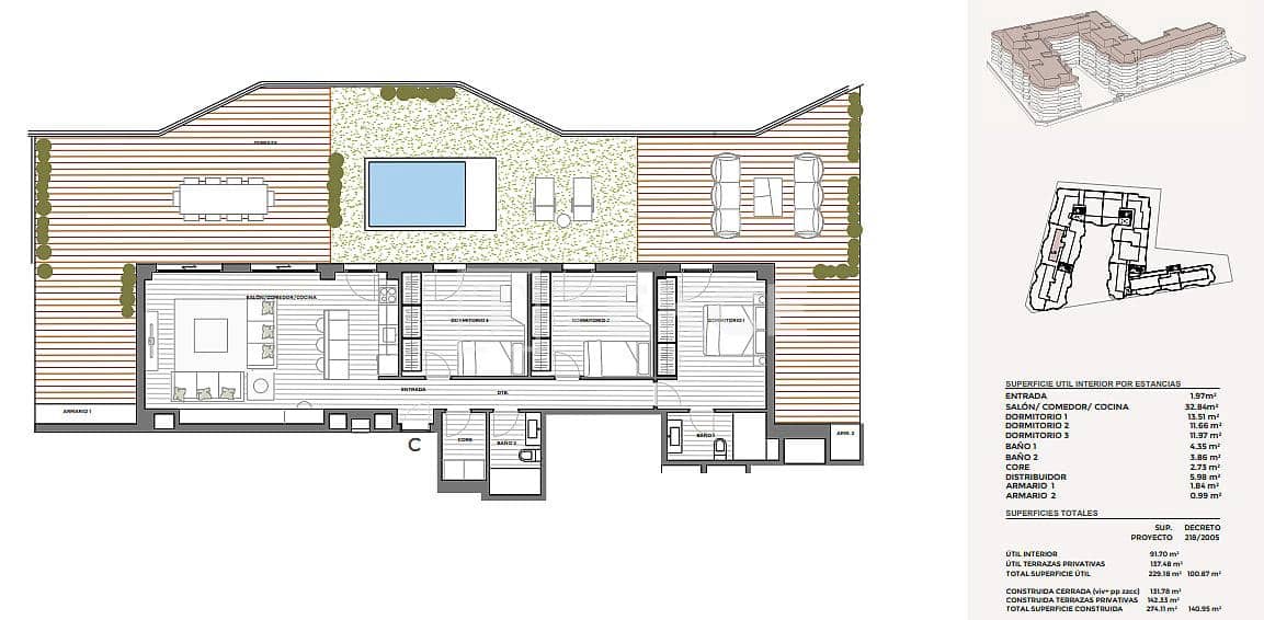 2 soverom Leilighet til salgs i Las Lagunas de Mijas med svømmebasseng - € 408 000 (Ref: 8964734)