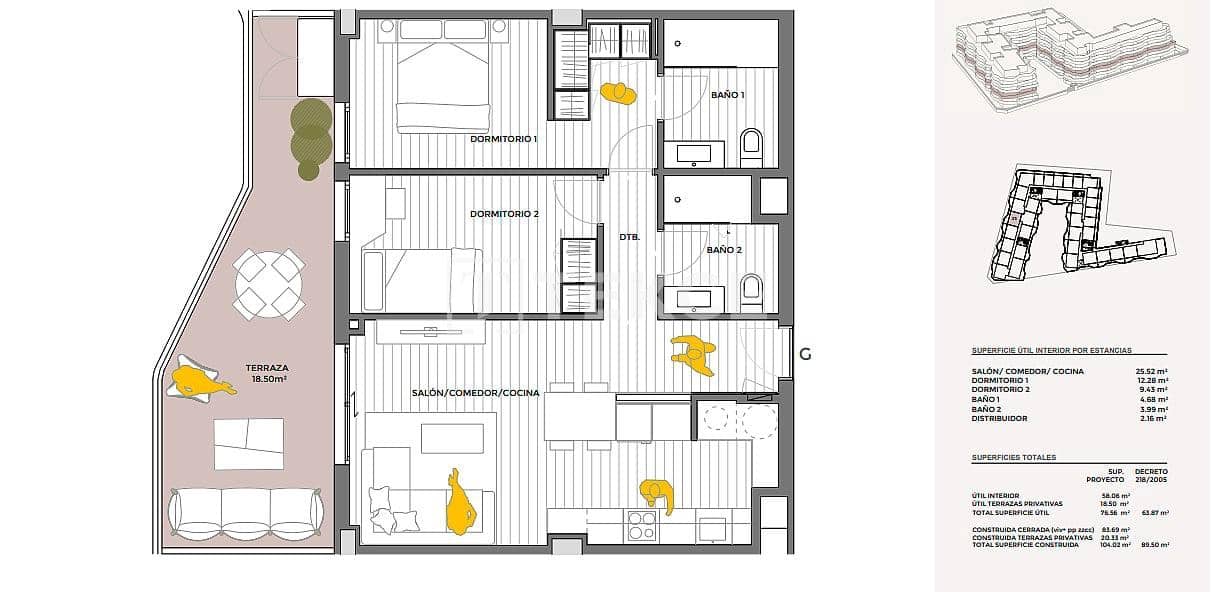 2 soverom Leilighet til salgs i Las Lagunas de Mijas med svømmebasseng - € 425 000 (Ref: 8964735)