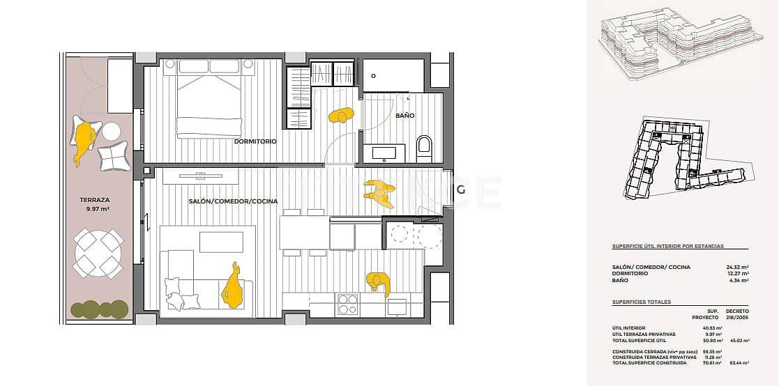 2 soverom Leilighet til salgs i Las Lagunas de Mijas med svømmebasseng - € 425 000 (Ref: 8964735)