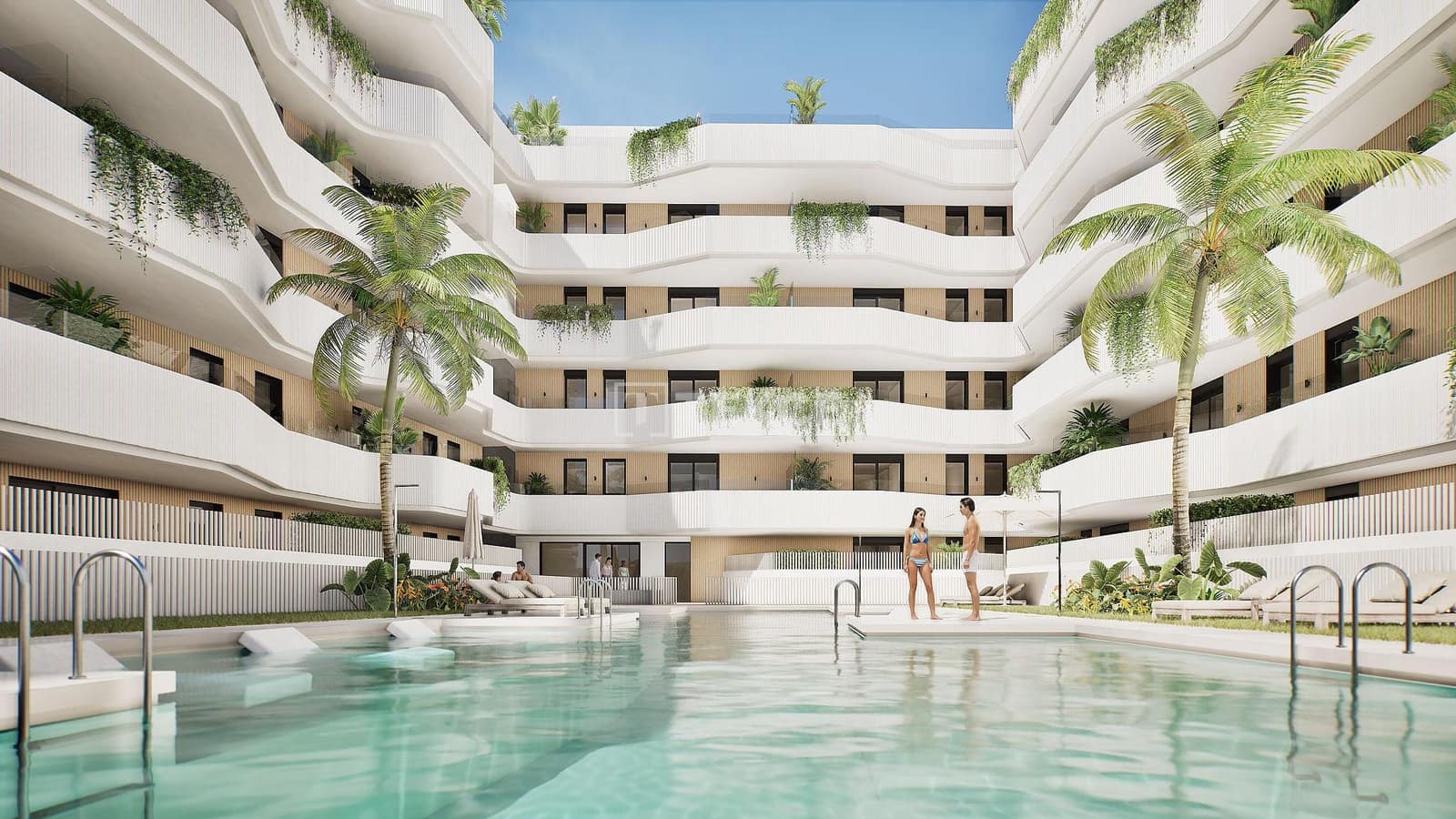 3 chambre Appartement à vendre à Las Lagunas de Mijas avec piscine - 645 000 € (Ref: 8964736)