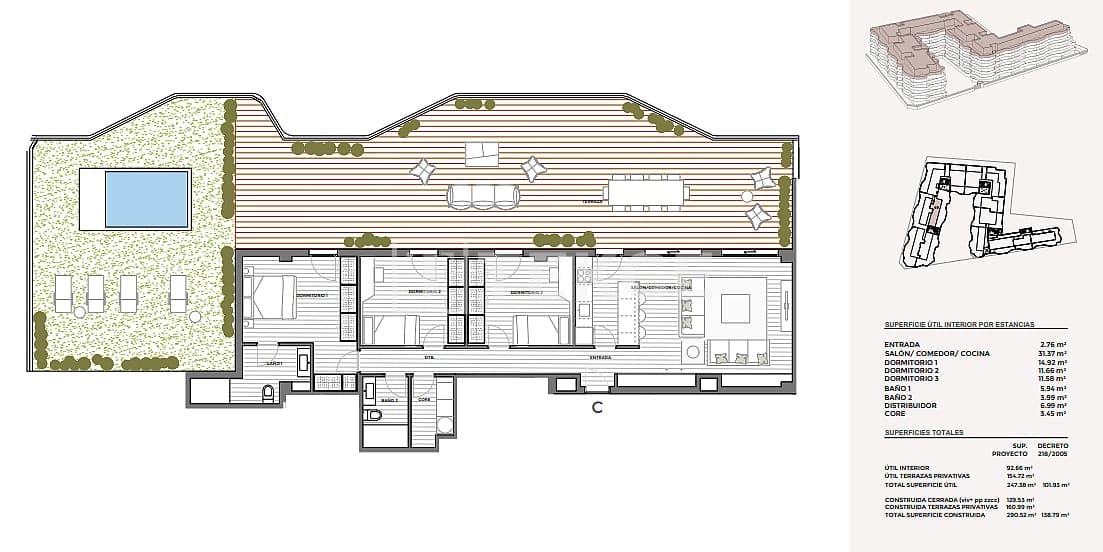 3 bedroom Flat for sale in Las Lagunas de Mijas with pool - € 634,000 (Ref: 8964737)