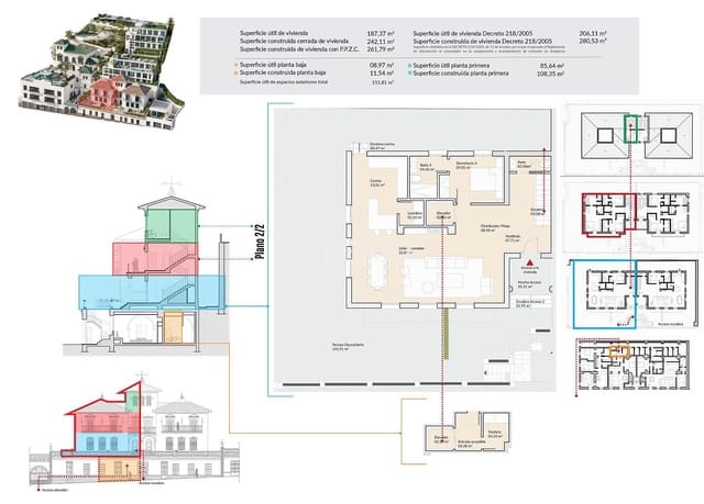 2 slaapkamer Flat te koop in El Limonar, Málaga stad met zwembad - € 895.000 (Ref: 8964748)