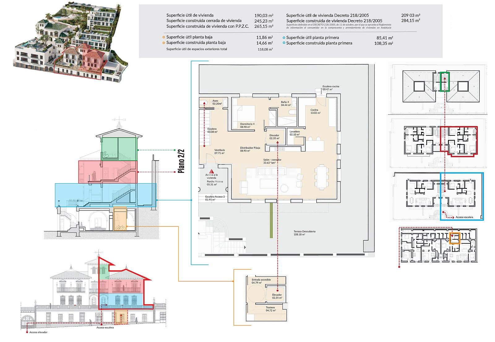 4 soveværelse Lejlighed til salg i Malaga by med swimmingpool - € 2.550.000 (Ref: 8964749)