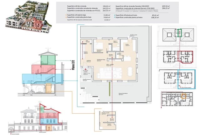 4 slaapkamer Flat te koop in El Limonar, Málaga stad met zwembad - € 2.550.000 (Ref: 8964749)