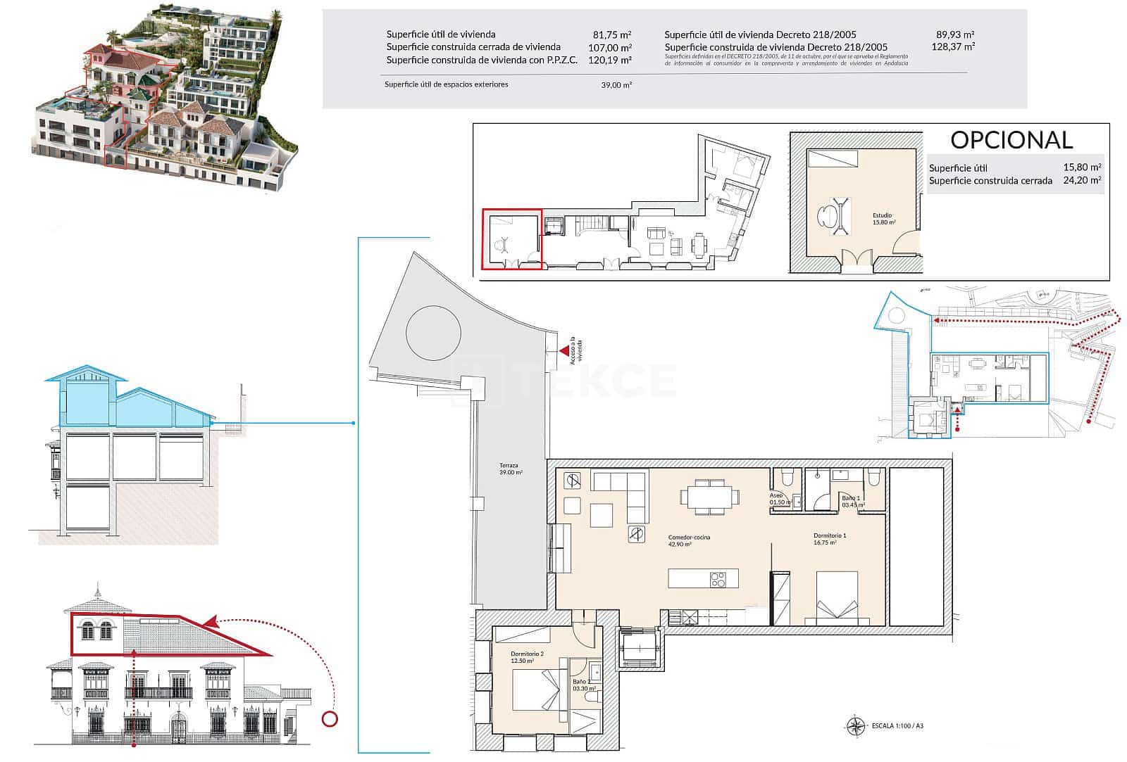 2 soveværelse Lejlighed til salg i Malaga by med swimmingpool - € 1.700.000 (Ref: 8964751)
