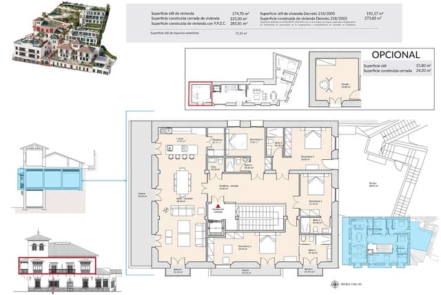 2 slaapkamer Flat te koop in El Limonar, Málaga stad met zwembad - € 1.700.000 (Ref: 8964751)