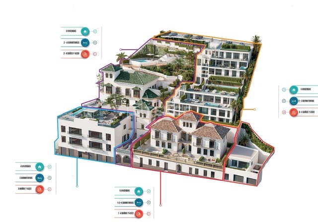 2 slaapkamer Flat te koop in El Limonar, Málaga stad met zwembad - € 1.700.000 (Ref: 8964751)