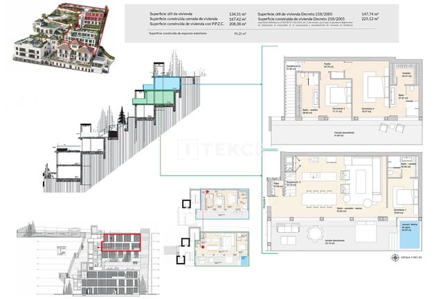 3 camera da letto Appartamento in vendita in El Limonar, Malaga città con piscina - 2.250.000 € (Rif: 8964753)