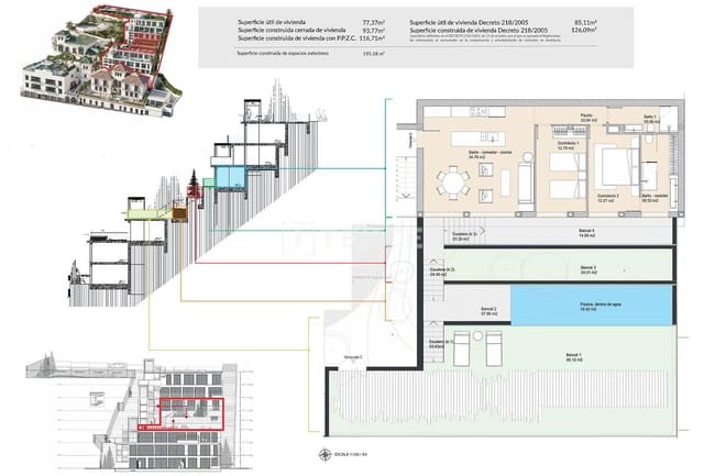 3 camera da letto Appartamento in vendita in El Limonar, Malaga città con piscina - 2.250.000 € (Rif: 8964753)
