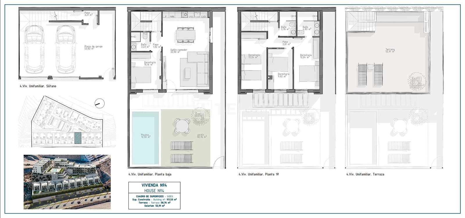 4 slaapkamer Villa te koop in Aguilas met zwembad - € 378.000 (Ref: 8964755)