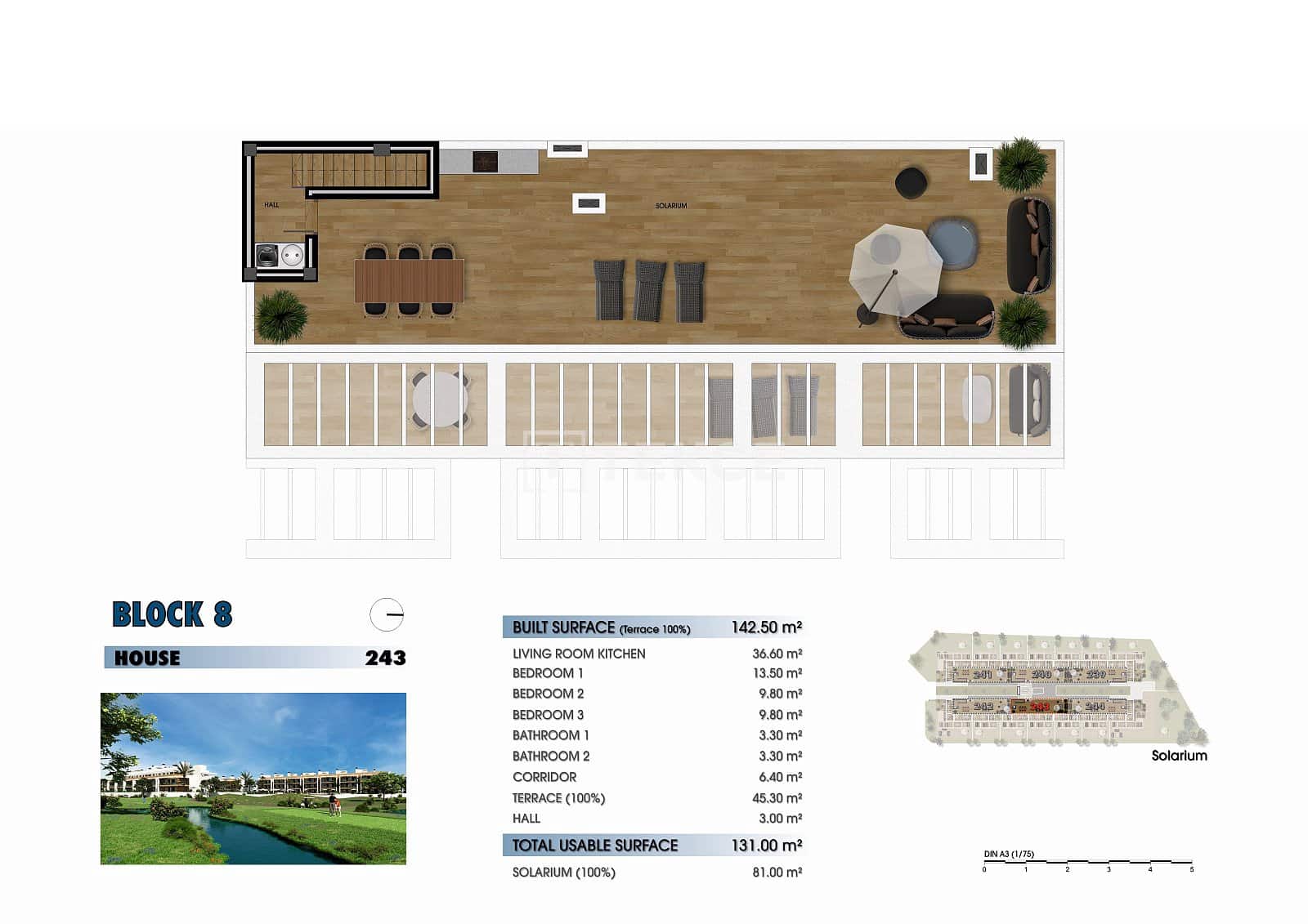Piso de 2 habitaciones en Los Alcázares en venta con piscina - 270.000 € (Ref: 8964757)