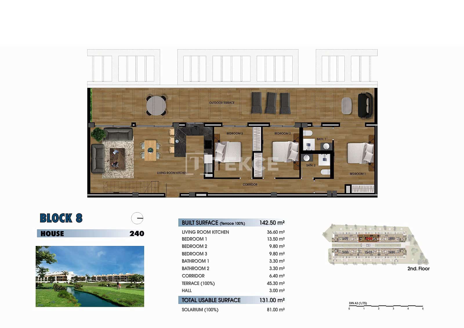 Piso de 2 habitaciones en Los Alcázares en venta con piscina - 270.000 € (Ref: 8964757)