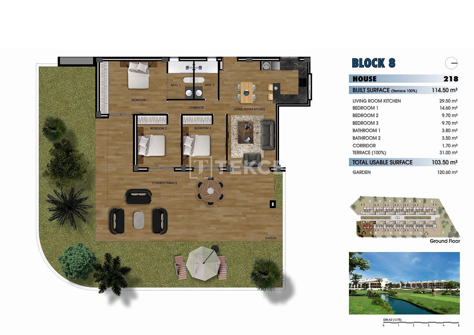 2 bedroom Flat for sale in Los Alcazares with pool - € 315,000 (Ref: 8964760)