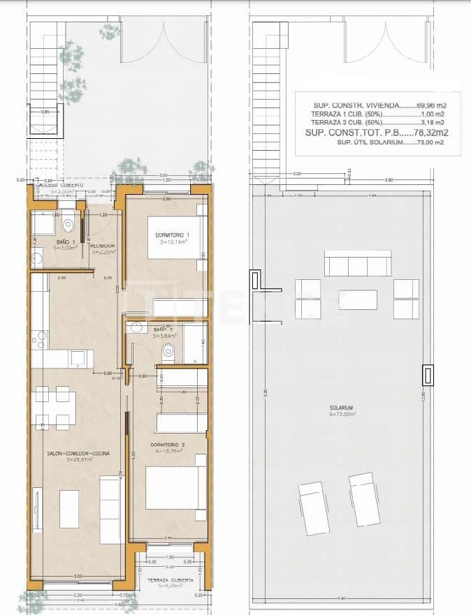 2 sovrum Villa till salu i Pilar de la Horadada med pool - 316 000 € (Ref: 8964771)