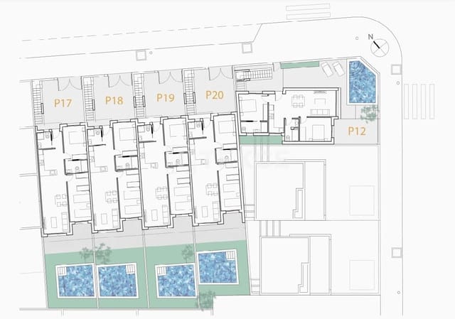 3 sovrum Villa till salu i Pilar de la Horadada med pool - 356 000 € (Ref: 8964772)