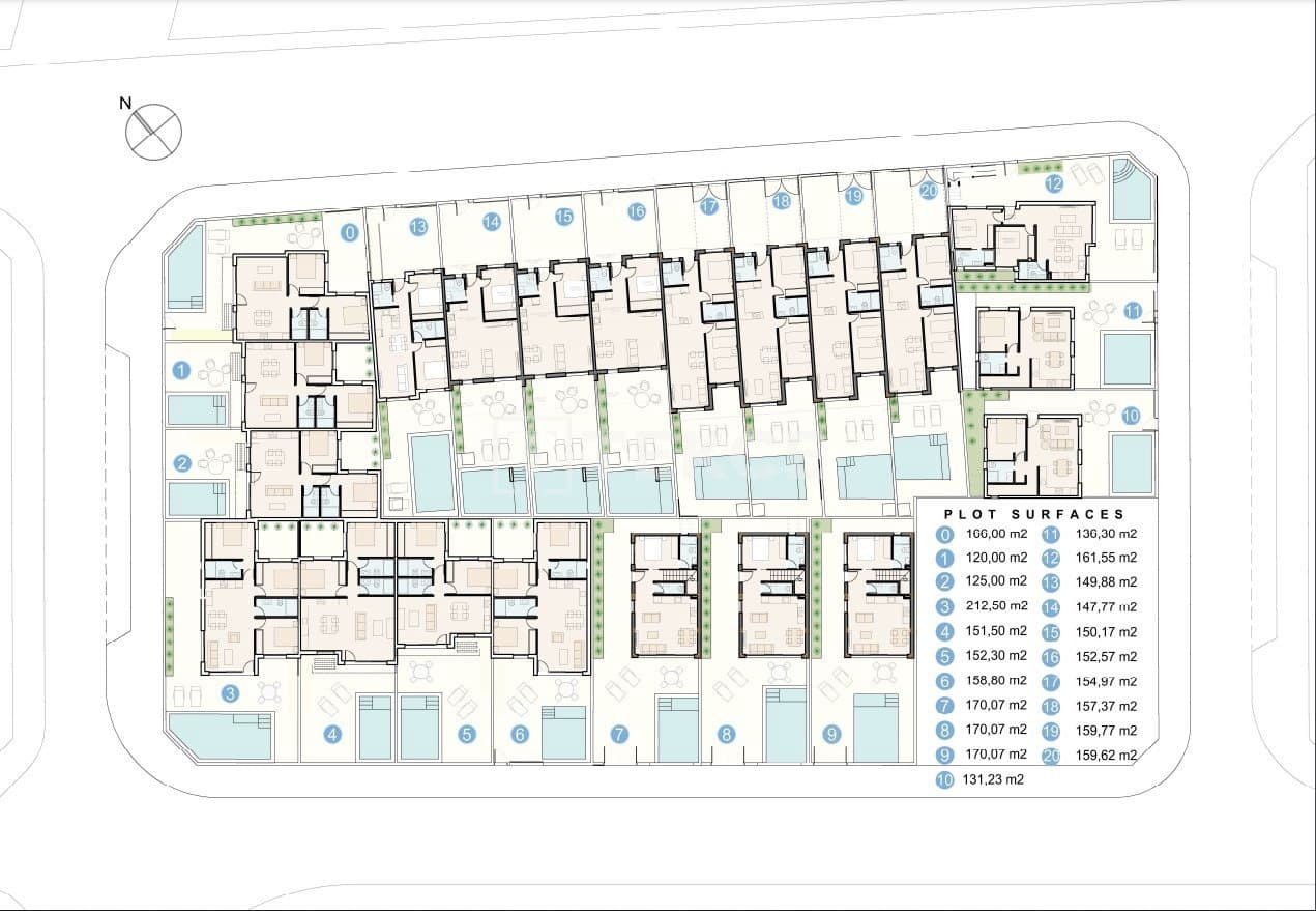 3 sovrum Villa till salu i Pilar de la Horadada med pool - 356 000 € (Ref: 8964772)