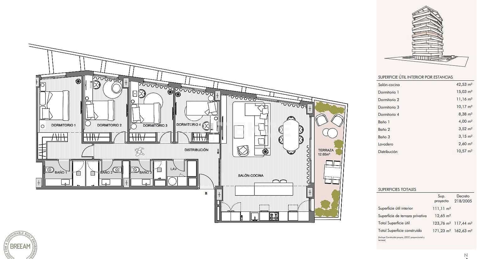 4 soveværelse Lejlighed til salg i Malaga by med swimmingpool - € 3.895.000 (Ref: 8964780)