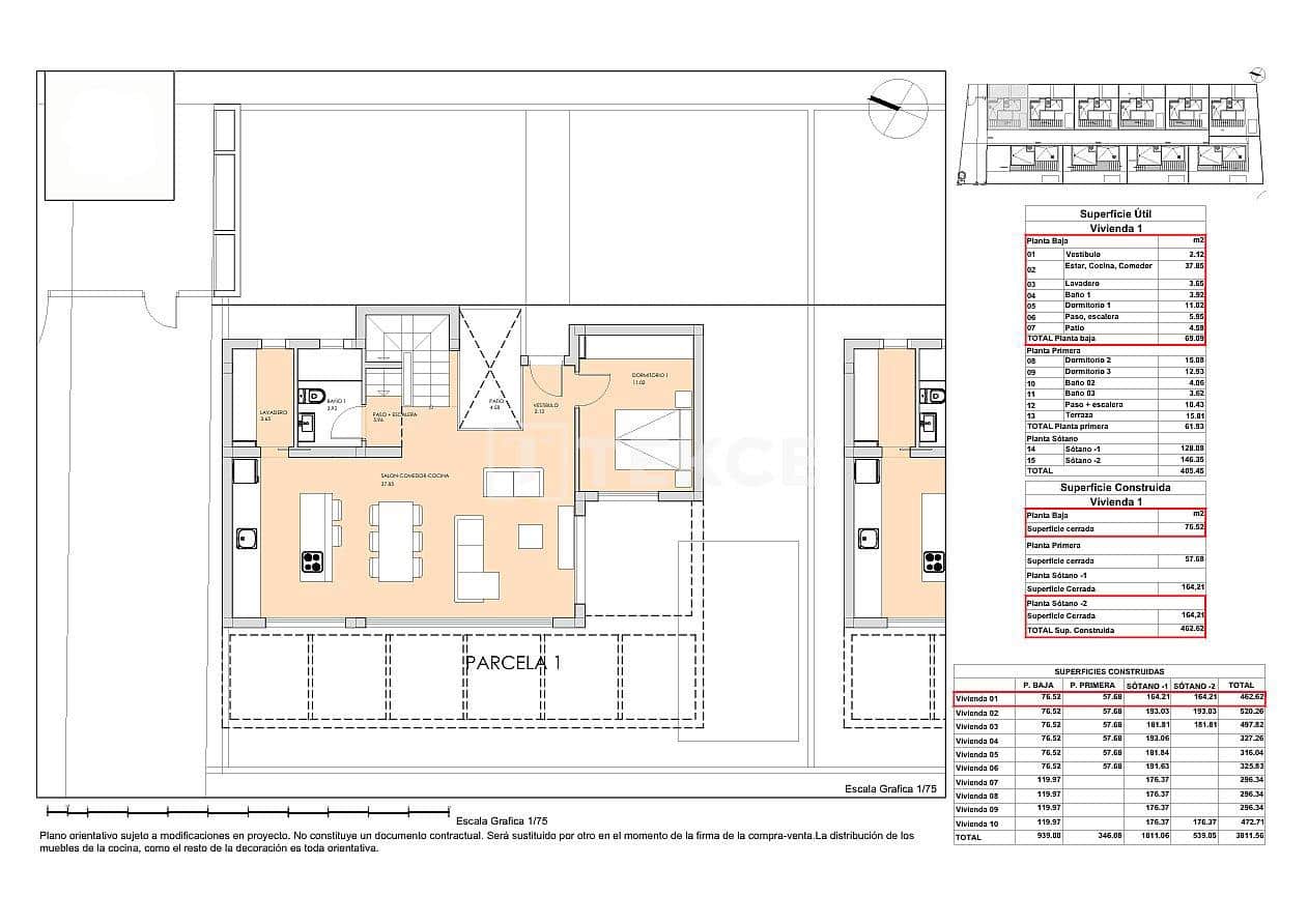 3 Zimmer Villa zu verkaufen in Finestrat mit Pool - 630.000 € (Ref: 8964785)